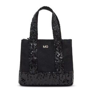 NWT Steve Madden Madden Girl Glimmer Glitz Sequin Mini Crossbody | Black